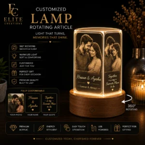 Customize Rotating Lamps