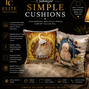 Silk Customized Cushion (18 × 18)Inches